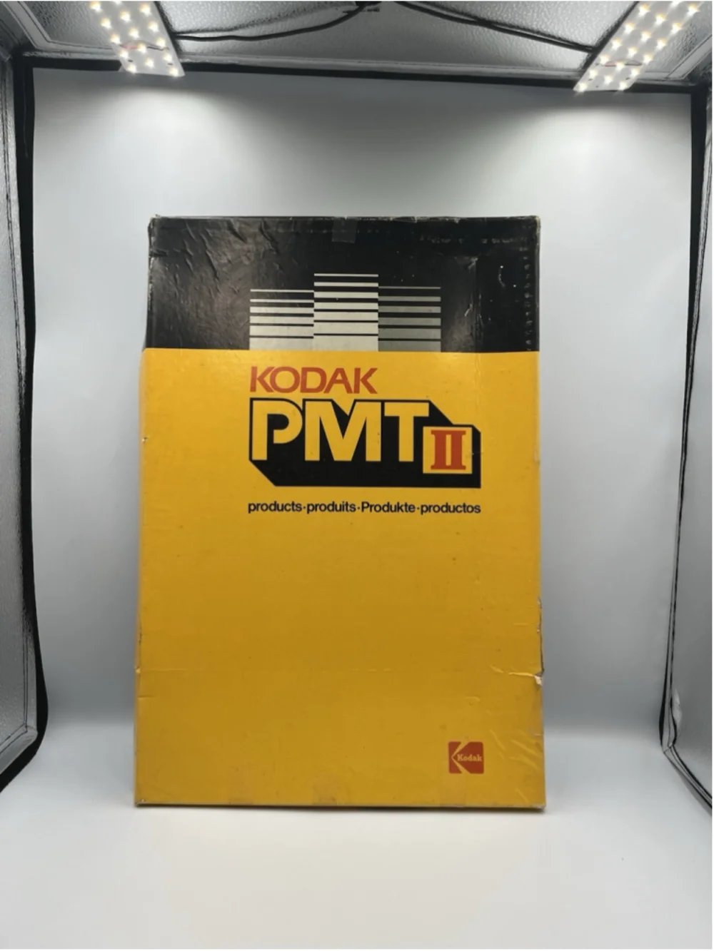 Vintage Kodak PMT2 BOX ONLY , WAS USED FOR CONTAINER ORDERS OR MATT PAPER INPAST